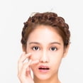 thumbnail image 4 of Nestingho Braid Headband Sintético Color Marrón Para Sujetar En Deportes Y Cuidado Facial, 4 of 6