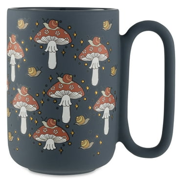 Thyme & Table Stoneware Soft Touch Mushroom Mug, 18.6 fl oz