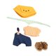 thumbnail image 4 of Ropa para muñecas de 15cm, conjunto de camiseta y pantalón para niños, regalo de cumpleaños, elegante, suave, haz tus propias muñecas, traje ropa para, 4 of 7