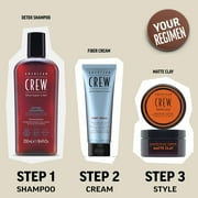 American Crew Mens Hair Styling Cream, Like Gel with Firm Hold and Low Shine, 3.3 fl oz