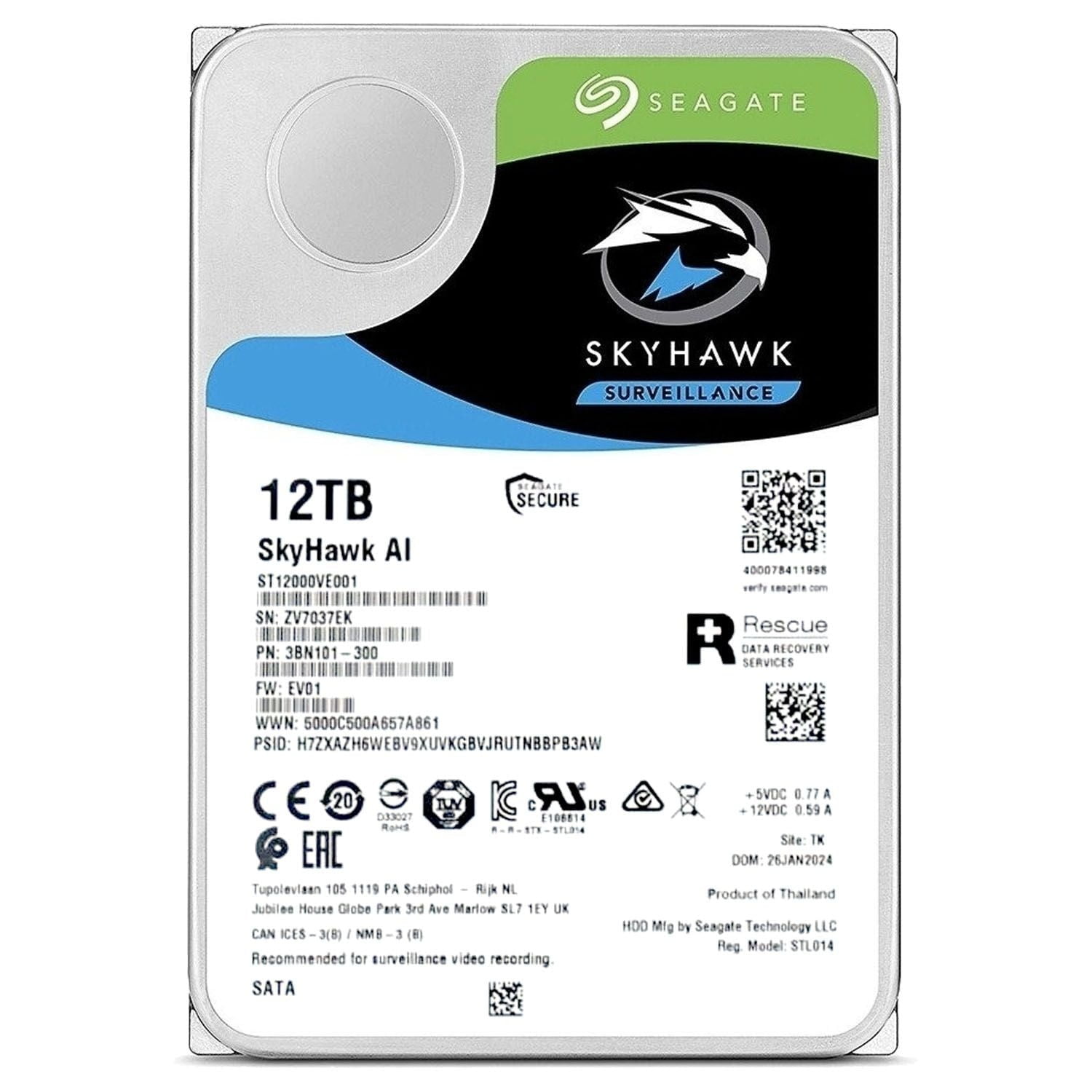 新品 Seagate ST16000NT001 16TB 7200RPM 3.5 Seagate IronWolf Pro ST16000NT001 16TB 7200 RPM 256MB Cache 3.5