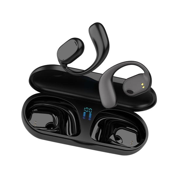 Auriculares Bluetooth no intraauriculares, conducción ósea, batería de larga duración
