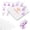 Nail Stand Purple, variant on Modelones Nail Stands Set, Magnetic Nail Stand Square Full Metal Base for Fake Nail Tips Practice Press On Nails Acrylic Holder with 200pcs Sticky Tabs Strong Magnetic Painting Display DIY & Salon Us