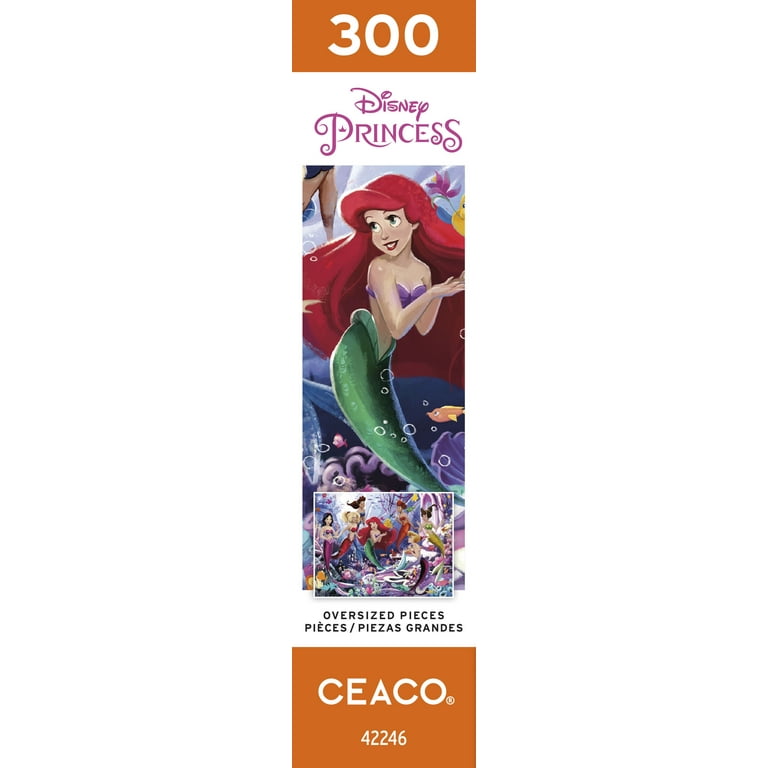 SET MAXI PUZZLE CON COLORI SIRENETTA ARIEL DISNEY