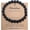 Obsidian, variant on Stress Relief Anxiety Yoga Bracelet,Crystal Stone Mantra Bracelets for Women Natural Beaded birthday Gifts Inspirational Bracelet for Men