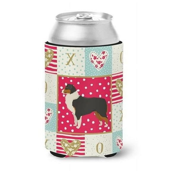 Carolines Treasures CK5906CC 12 oz Australian Shepherd Love Can or Bottle Hugger