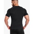 thumbnail image 2 of Camisa de compresión Ksasky para hombre, manga corta, para entrenamiento, 2 of 7