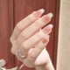 thumbnail image 4 of Parche para uñas con forma de ojo de gato ruborizado hecho a mano para usar con armadura y manicura con lazo, 4 of 5