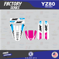 thumbnail image 4 of Kalair GFX Graphics Kit for Yamaha YZ80 (1993-2001) Factory Series, 4 of 5