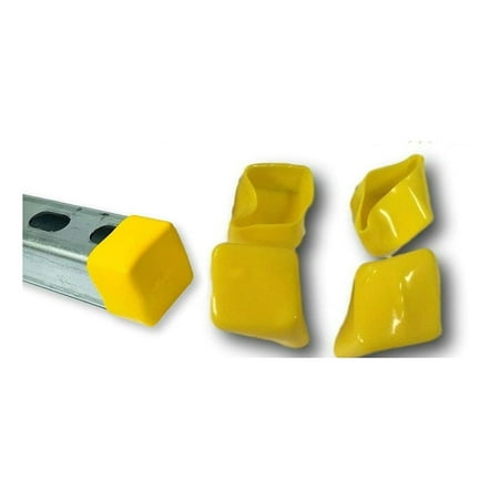 

Plastic Yellow End Caps 1-5/8 inch