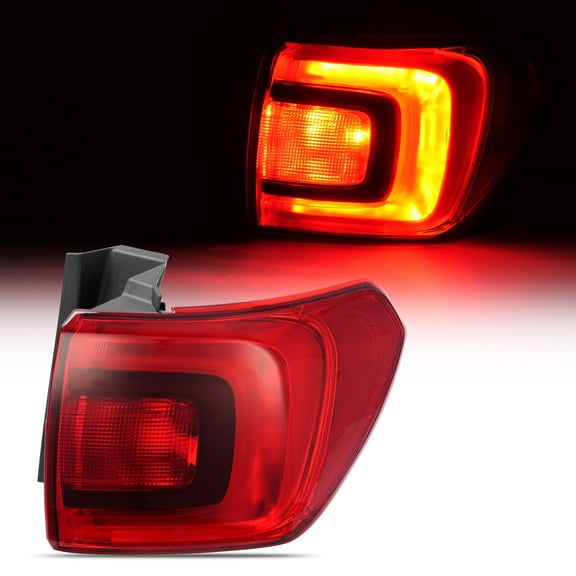 Kojem Right Tail Light for 2017-2019 GMC Acadia Halogen Taillight Rear Lamp Assembly Replacement for 84108398 84709442 GM2805126