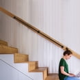 thumbnail image 2 of Wall-Mounted 7FT Handrail for Indoor Home  Steps Stair Railing Hand Rail Kit, 2 of 18