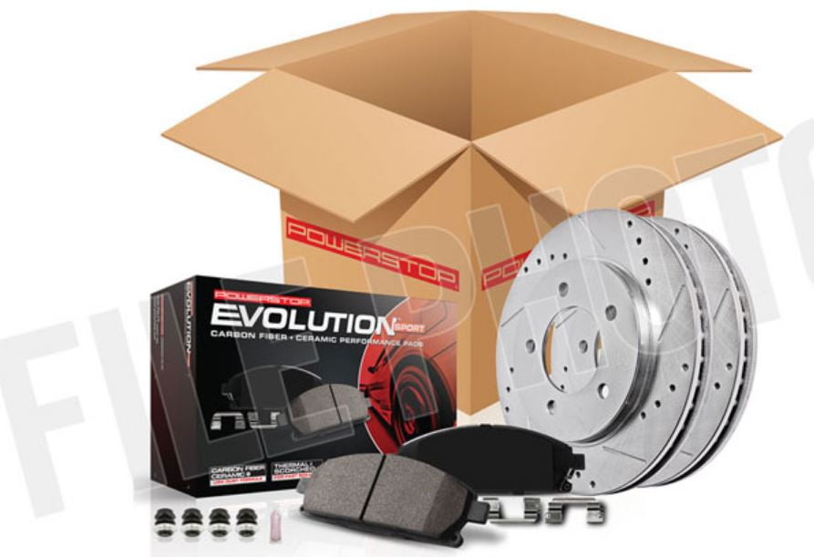 Front Ceramic Brake Pads /& Rotors Kit for 2011-2018 Ram 3500