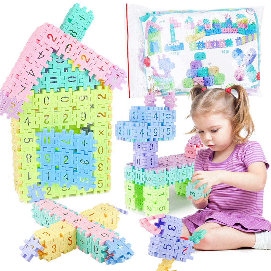 105PCS Building Block Creative Plastic Educational Building Brick Building Toy