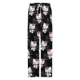 thumbnail image 4 of Hello Kitty Womens Comfy Pajama PJ Pants Lounge Pants Sleepwear Drawstring PJ Bottoms Pants, 4 of 7