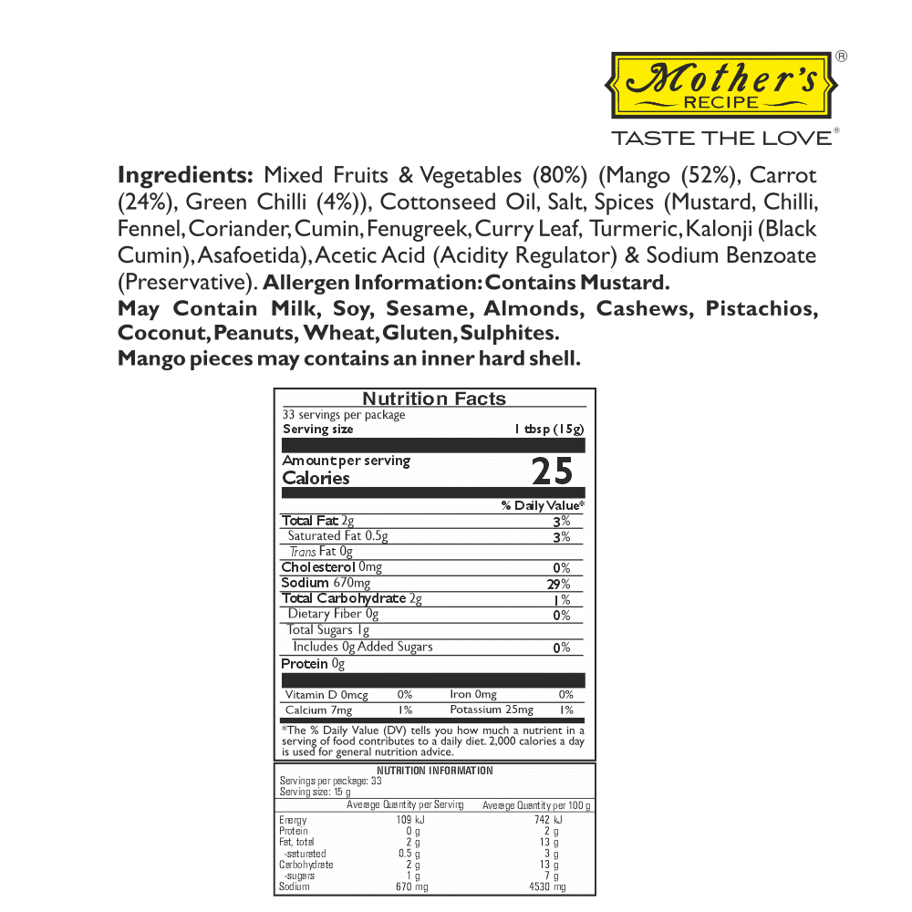 MR Crushed Mixed Pickle