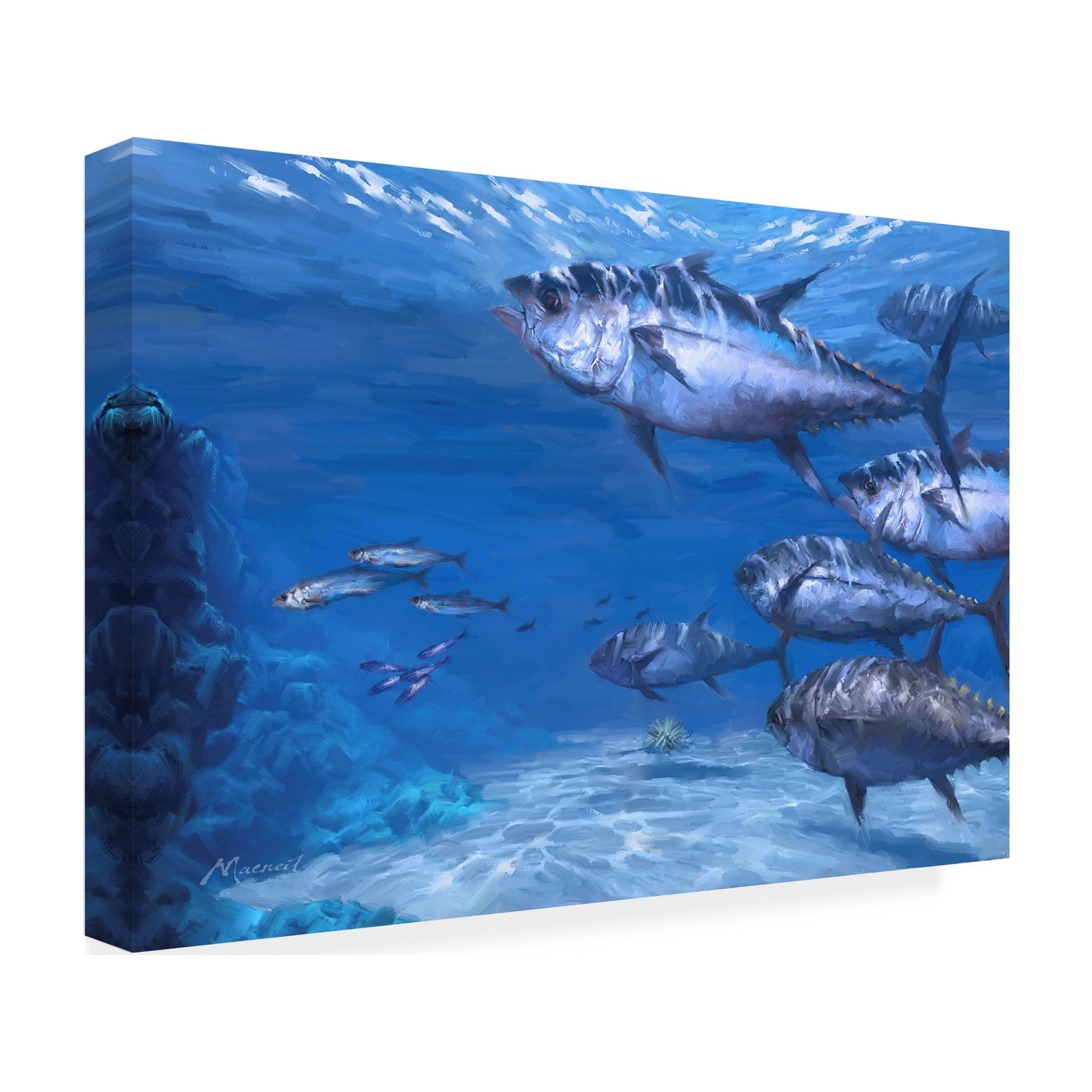 The Macneil Studio 'Tuna' Canvas Art