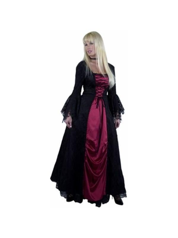Adult Gothic Vampira Costume 