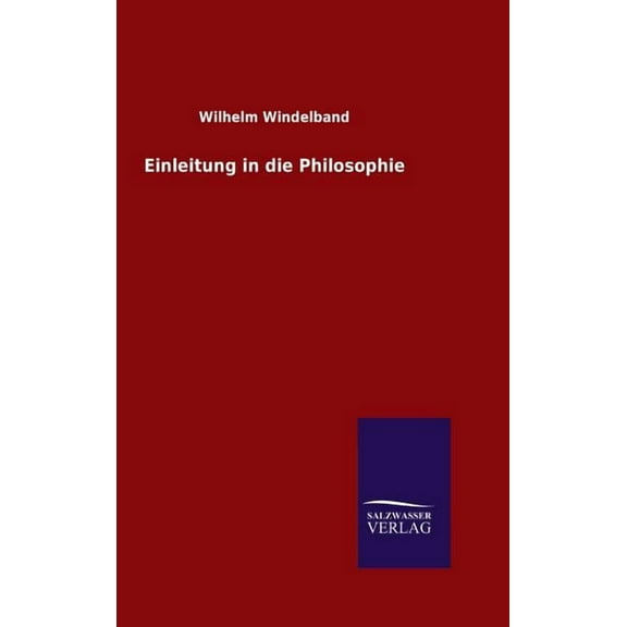 Einleitung in die Philosophie (Hardcover)
