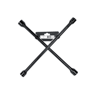 Hyper Tough Heavy Duty Lug Wrench Carbon Steel Tire Iron 16-inch, Black