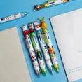 thumbnail image 6 of Gel Pens Ballpoint Pens 6PC Christmas Gift Color Pen Christmas Pen Christmas Tree Cute Color Retractable Ball Pen with Stylus Tip Journaling Planner Pens for Office Supplies 8ml, 6 of 6