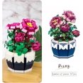 thumbnail image 2 of Lunfar Peony Building Toy Set 527 PCS Flower Building Blocks for Kids Adults, DIY Flower Pot Building Blocks Set for Kids, Suitable for Children and Adults, Easy to Assemble, 2 of 5