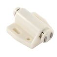thumbnail image 4 of Single Magnetic Round Head Resilient Catch Latch for Cupboard White, 4 of 5