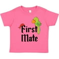 thumbnail image 3 of Inktastic First Mate Pirate with Parrot and Bandanna Boys or Girls Toddler T-Shirt, 3 of 5