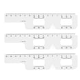 thumbnail image 2 of Eye Measurement Ruler, Accurate PD Measuring Ruler  Edges Perfect Match Millimeters  Positioning 2 In 1 Bridge Design  For Glasses Frame Replacement, 2 of 8