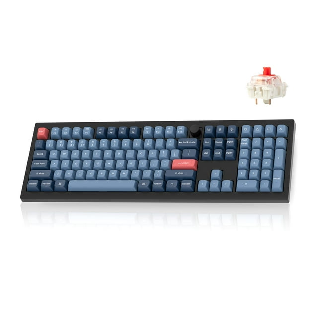 Teclado mecánico Keychron V6 Max Wireless RGB Gateron Red