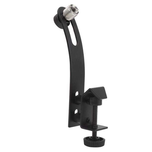 Clip de micrófono para aro de tambor, ajustable, a prueba de golpes, de metal, soporte de abrazadera para micrófono, accesorios para instrumentos