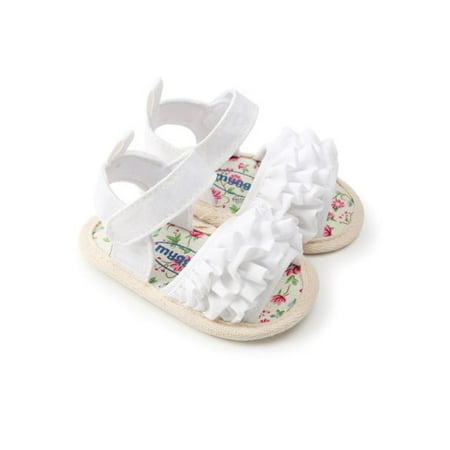 

Bmnmsl Toddler Newborn Baby Girl Soft Sole Shoes Summer Sandles Prewalker