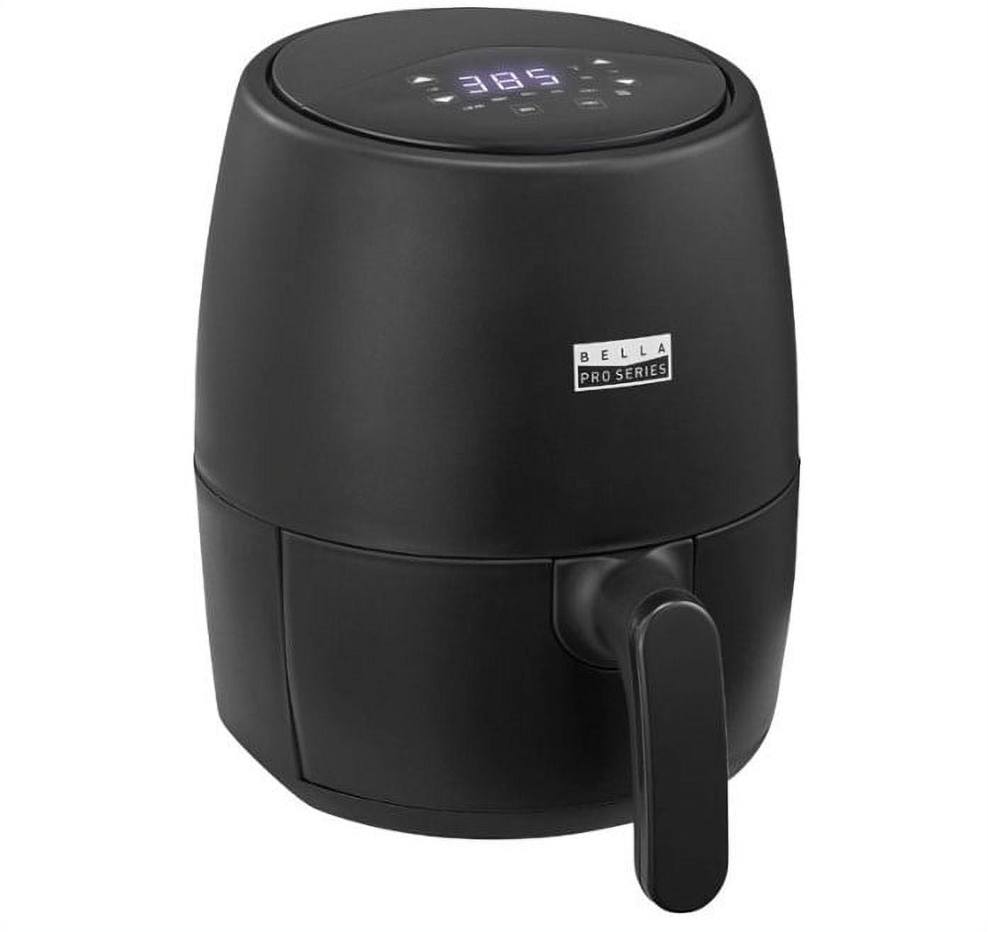 90115 Bella Pro Series Touchscreen Air Fryer Black Matte, 46 OFF