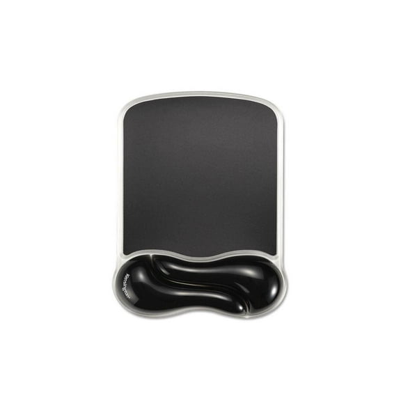Kensington Duo Gel Wave Mouse Pad & Wrist Rest Black K62413WW