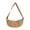Khaki, variant on Large Capacity Wide Shoulder Strap Nylon Crossbody Bag Women's Pleated Dumpling Bag Student Commuting Tote Bag