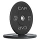 thumbnail image 1 of Juego de paragolpes olímpicos CAP Barbell Budget, 15 libras, par negro, 1 of 6