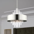 thumbnail image 6 of 48876-35 Livex Lighting Orenburg - 10 Light Pendant in Contemporary Style - 26 Inches wide by 28.38 Inches high-Polished Nickel Finish, 6 of 12
