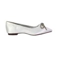 thumbnail image 2 of XY London Womens Blossom Bow Diamante Pointed Ballerina Flats, 2 of 5