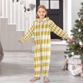 thumbnail image 6 of Vzayyk 4T-14Y Size Aviliable Cozy One-Piece Footless Sleeper Pajama Yellow and White, 6 of 8