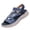 Blue,#008, variant on Women's Comfortable Walking Sandals with Elastic Strap Light Weight Casual Summer Sandals for Trendy Footwear,43