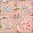 thumbnail image 4 of Uxcell 100g Chispas Falsas, Chispas de Arcilla Falsas, Gránulos de Azúcar, Rojo Rosa, 4 of 6