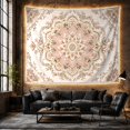 thumbnail image 3 of Floral Garden Mandala with Layered Blossom Shades Soft, Mystical Fantasy for Space Lovers, Galaxy Room Decor, Mother'S Day Gift, Tapestry Wall Hanging for Bedroom and Dorm, 3 of 3
