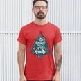 thumbnail image 3 of Tee Hunt The Most Wonderful Time of the Year T-shirt Christmas Tree Xmas Men's Tee, Red, XX-Large, 3 of 5