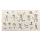 thumbnail image 1 of Ounissouiy DIY bosque dibujos animados animales silicona hornear Fondant epoxi molde pastel decoración herramienta Fondant molde cocina herramienta para Utensilios de cocina Ounissouiy HA018059-00, 1 of 6