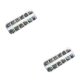 thumbnail image 2 of Seitruly Nail Pixie Beads Glass Flatback Round Crystal Rhinestones Gravel Stone Suministros de bricolaje confiables Usos versátiles para Type3 NO3, 2 of 6