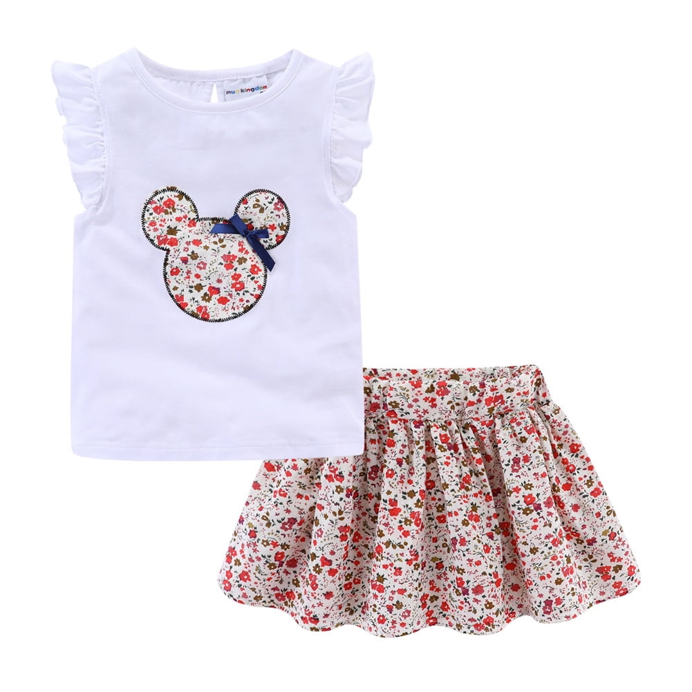 Mud Kingdom Little Girl Outfit Summer Holiday 