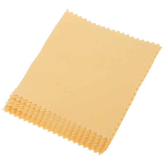 Worgeous 10pcs Buffing Towels Fiber Square for Vehicle Cleaning