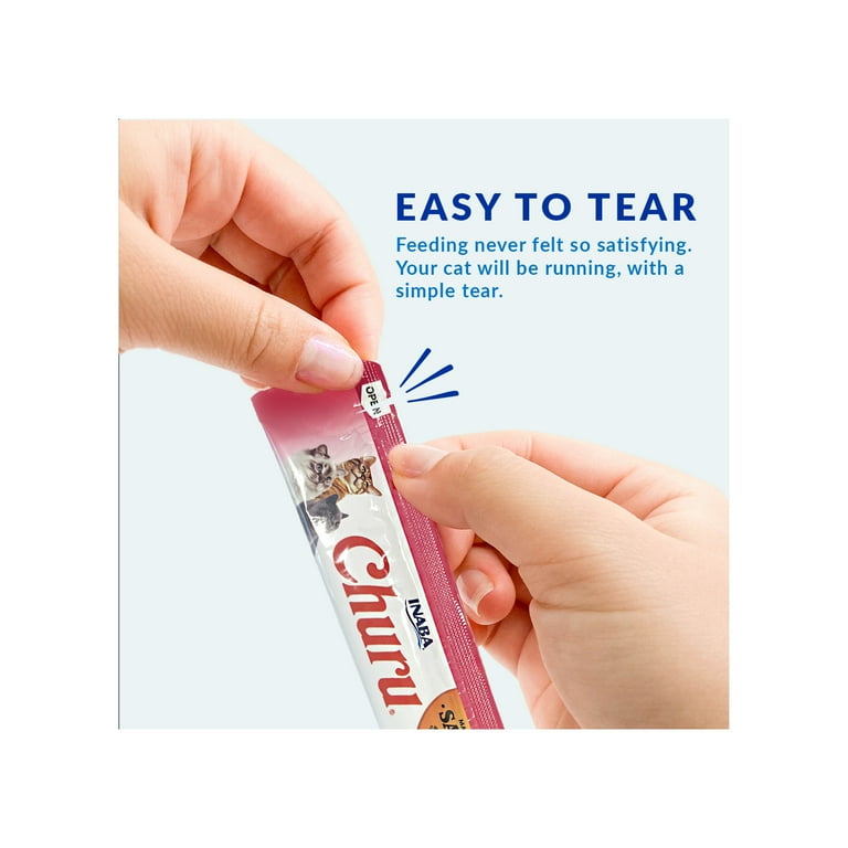 churu様 INABA Churu Seafood & Chicken Variety Pack Grain-Free Lickable Cat