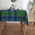 thumbnail image 2 of Rectangle Table Cloth, Scottish Clan Miller Tartan Plaid Resistant Washable Tablecloth Decorative Table Cover for Dining, Indoor and Outdoor, 2 of 6