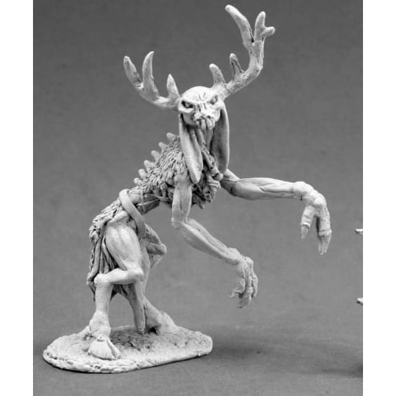 Reaper Miniatures Wendigo #03673 Dark Heaven Legends Unpainted Metal RPG Figure